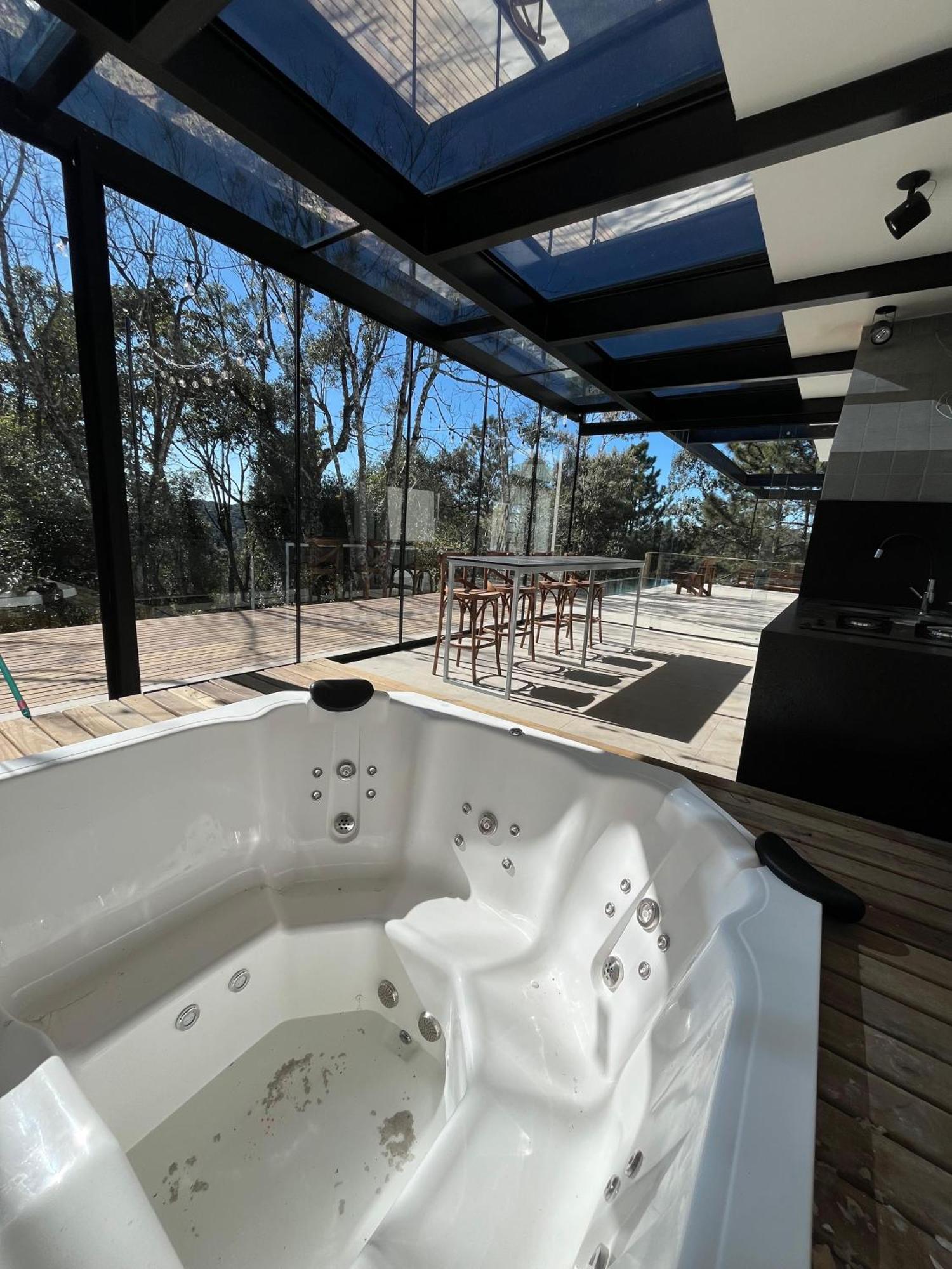 Paraiso Em Rancho Queimado Com Piscina Aquecida Kültér fotó