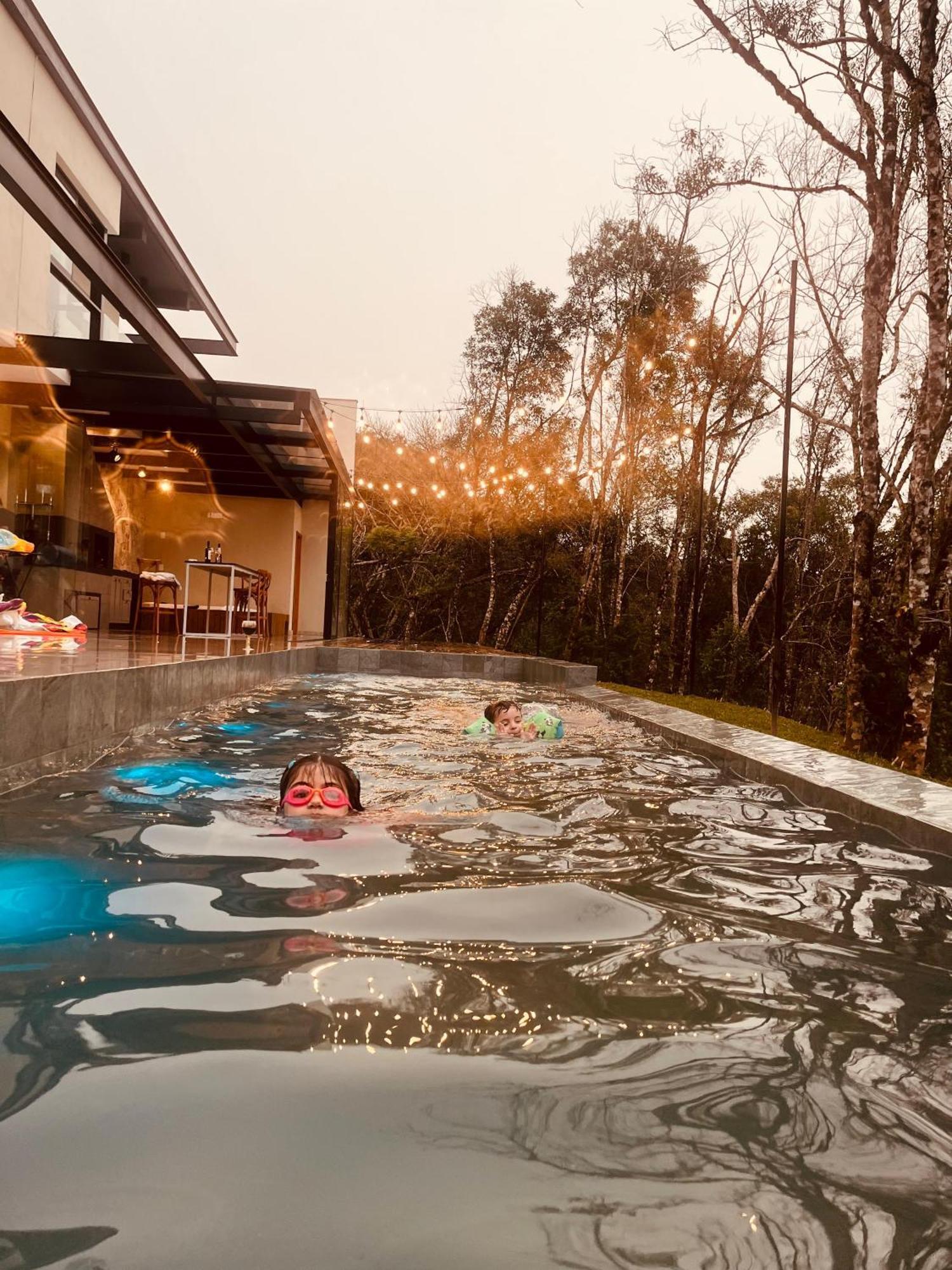 Paraiso Em Rancho Queimado Com Piscina Aquecida Kültér fotó