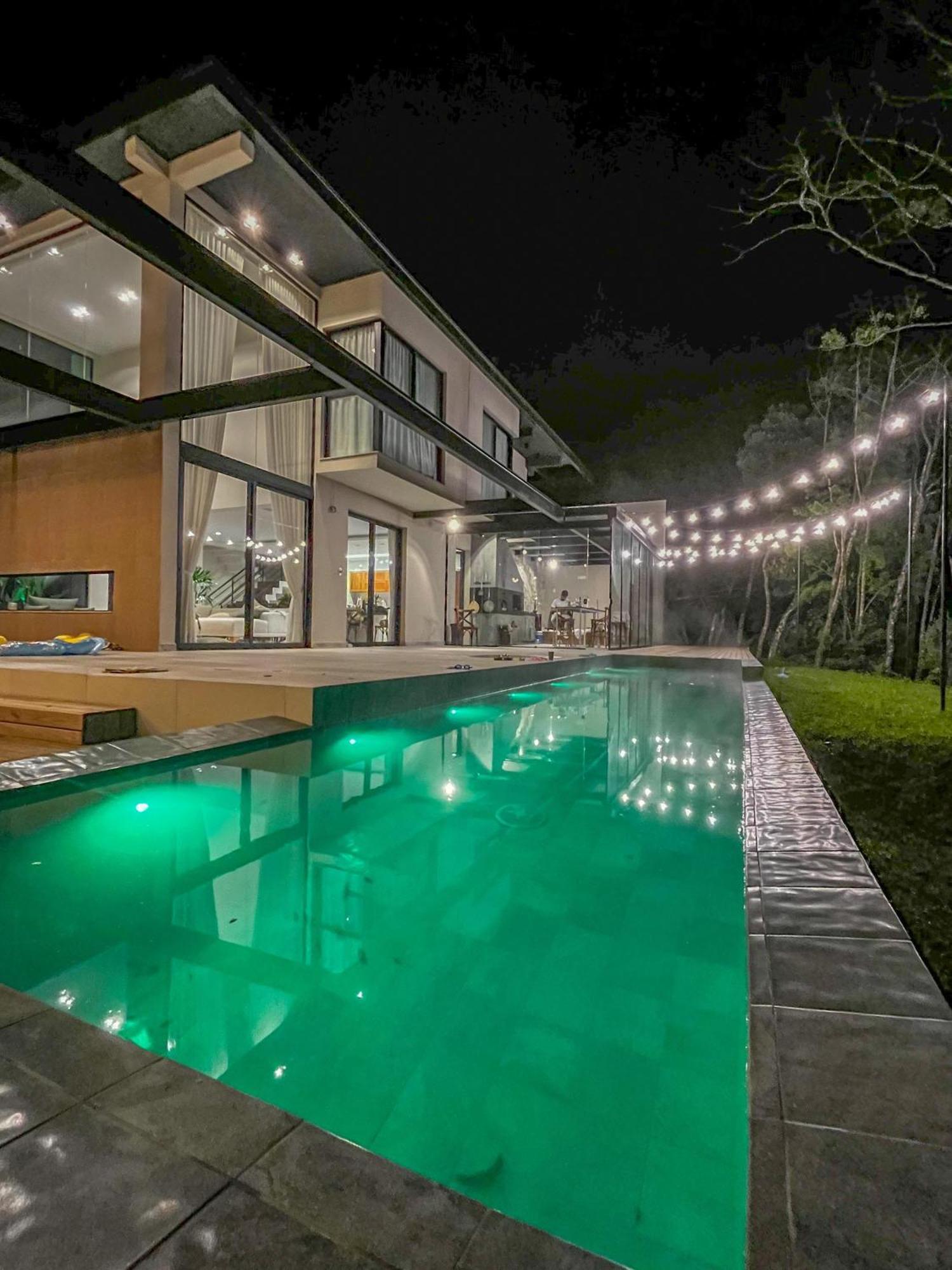 Paraiso Em Rancho Queimado Com Piscina Aquecida Kültér fotó
