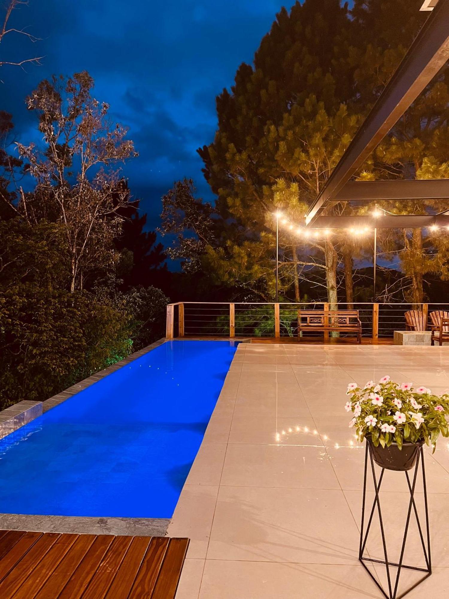 Paraiso Em Rancho Queimado Com Piscina Aquecida Kültér fotó